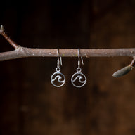 Rogue Wave Sterling Earrings