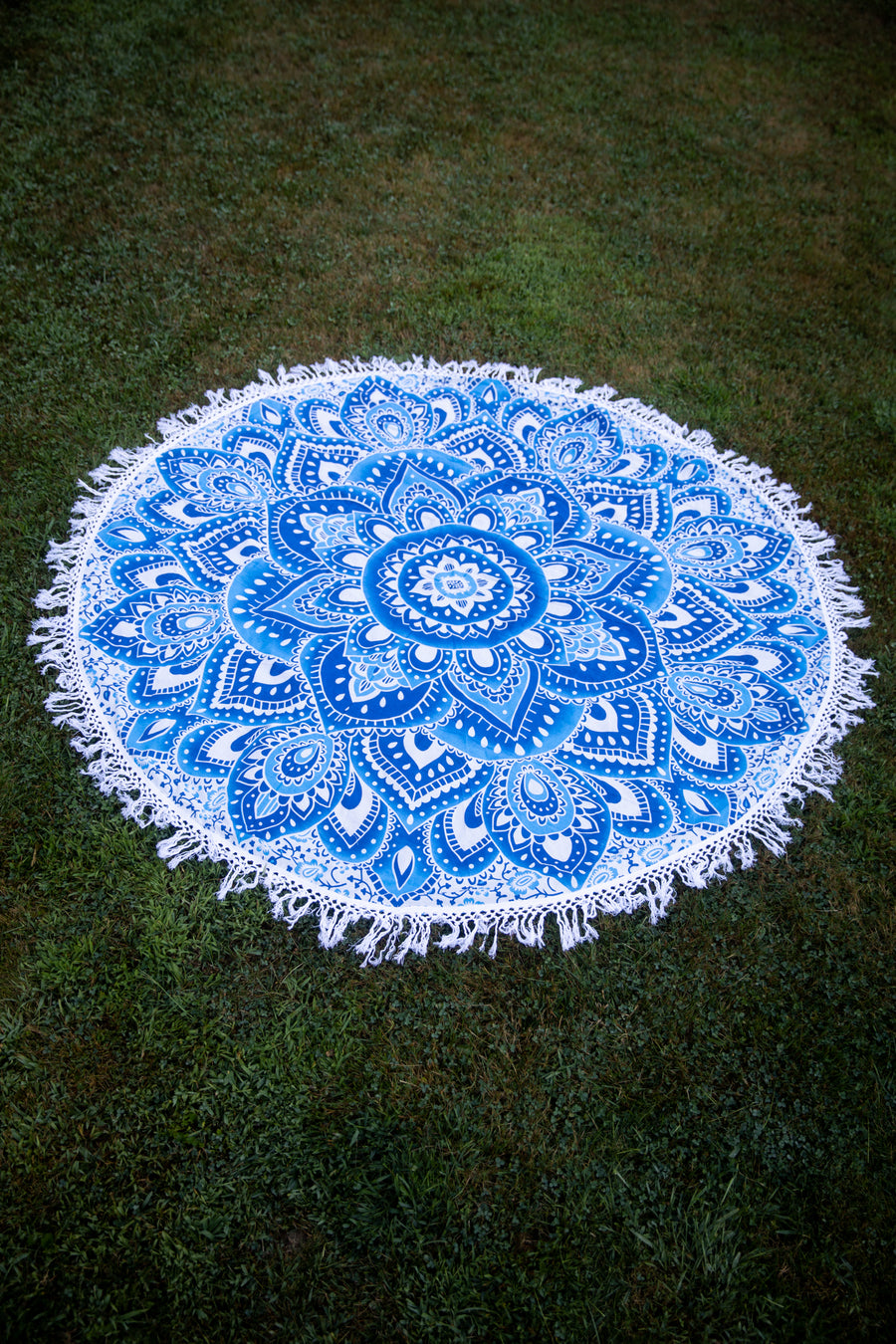 Round Mandala Beach Tapestry