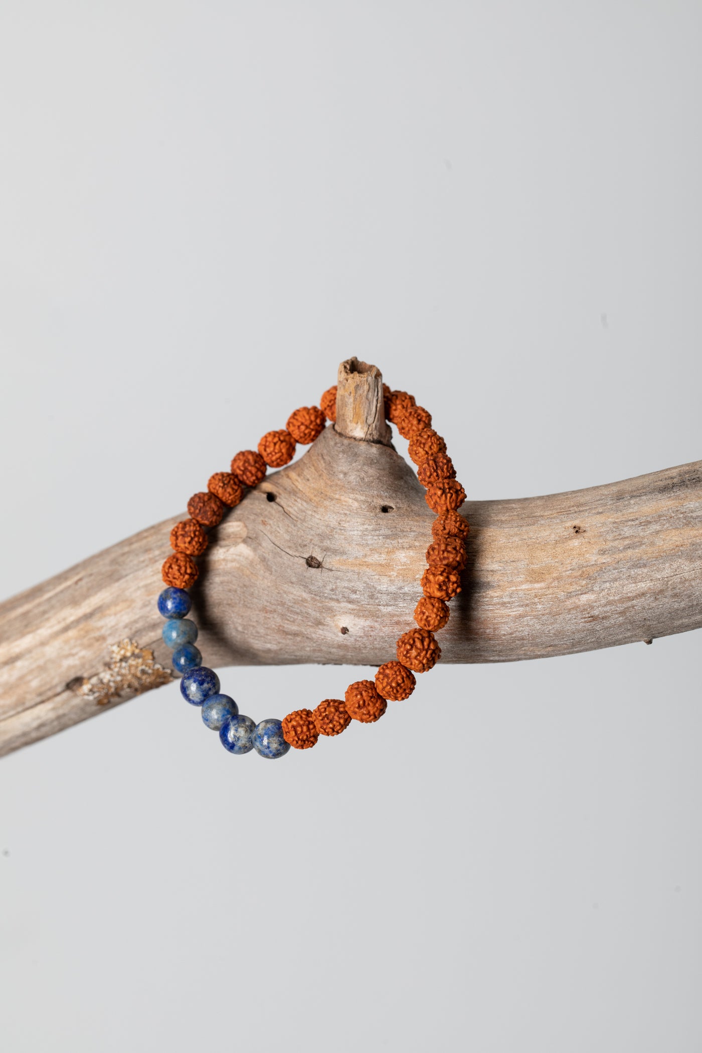 Zen Beaded Gemstone Rudraksha Bracelet