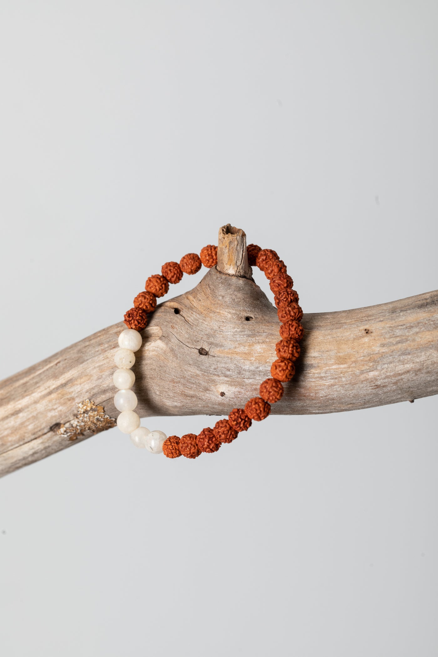 Zen Beaded Gemstone Rudraksha Bracelet