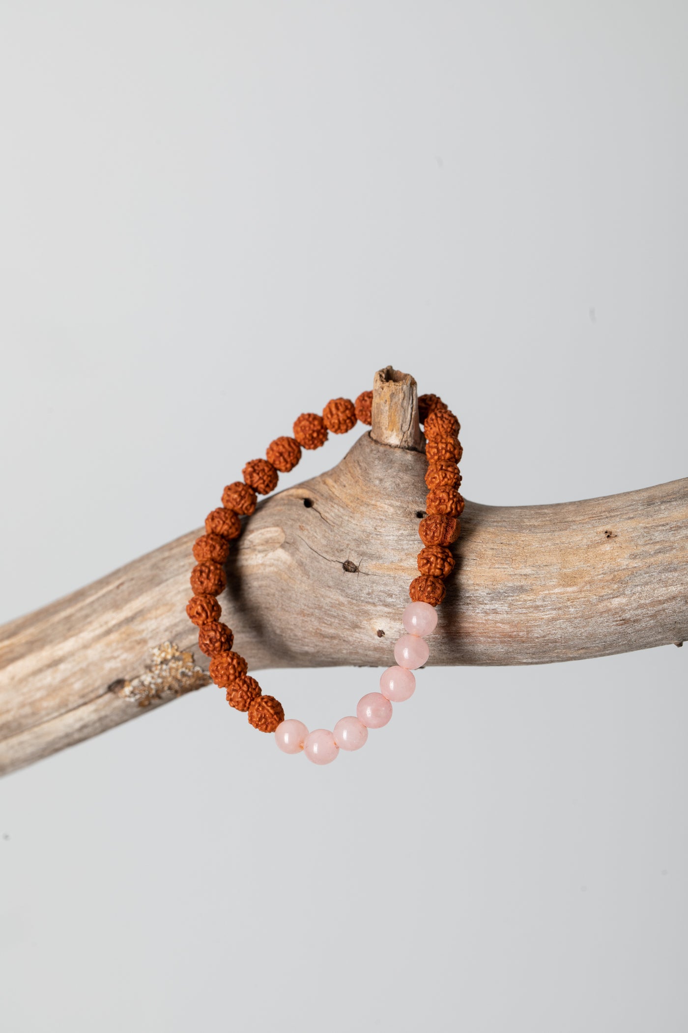 Zen Beaded Gemstone Rudraksha Bracelet