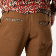 Saltoro Party Pockets Indian Block Print Pants