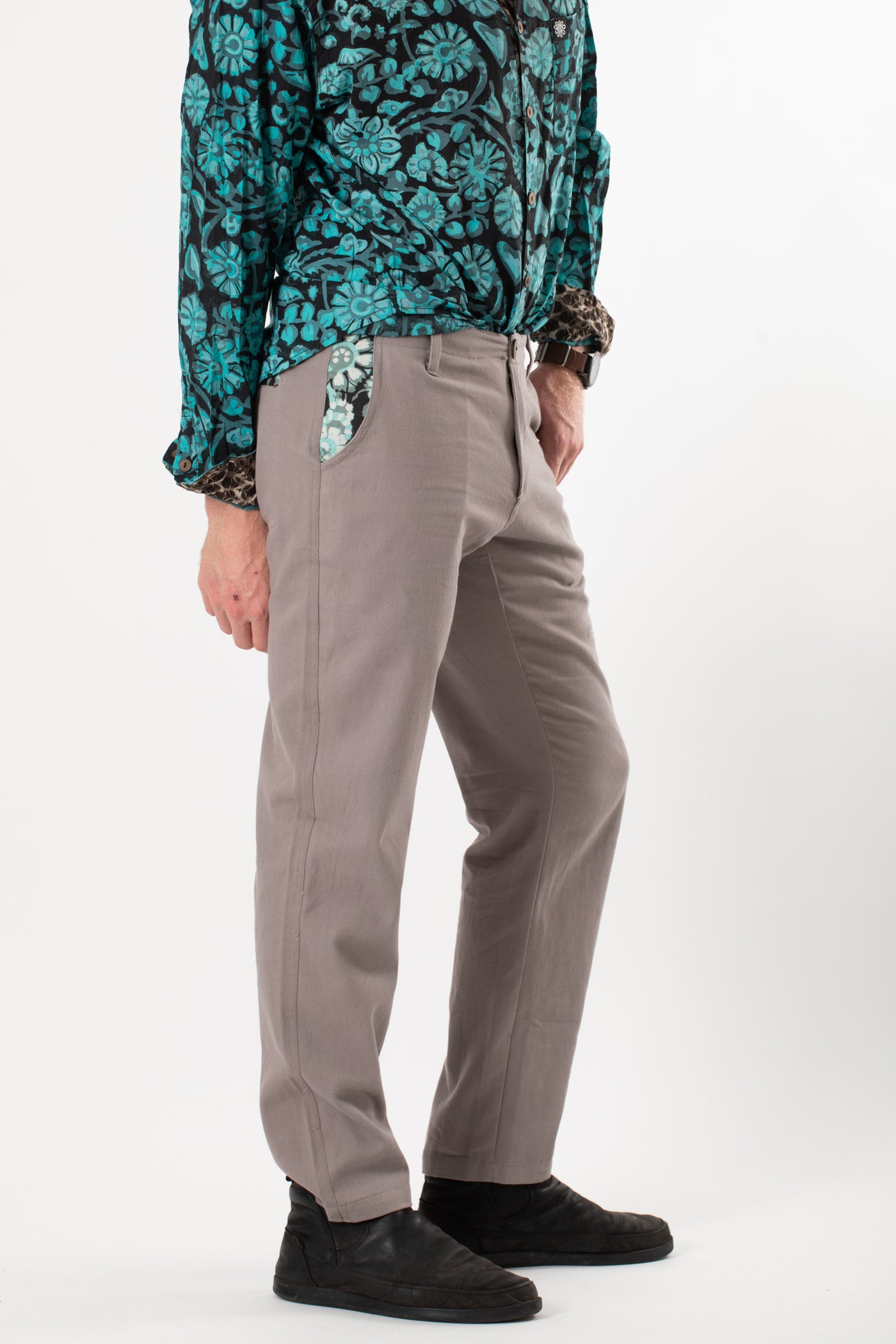 Saltoro Party Pockets Indian Block Print Pants