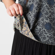 Sari Inspired Reversible Butterfly Top