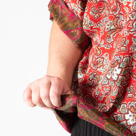 Sari Inspired Reversible Butterfly Top