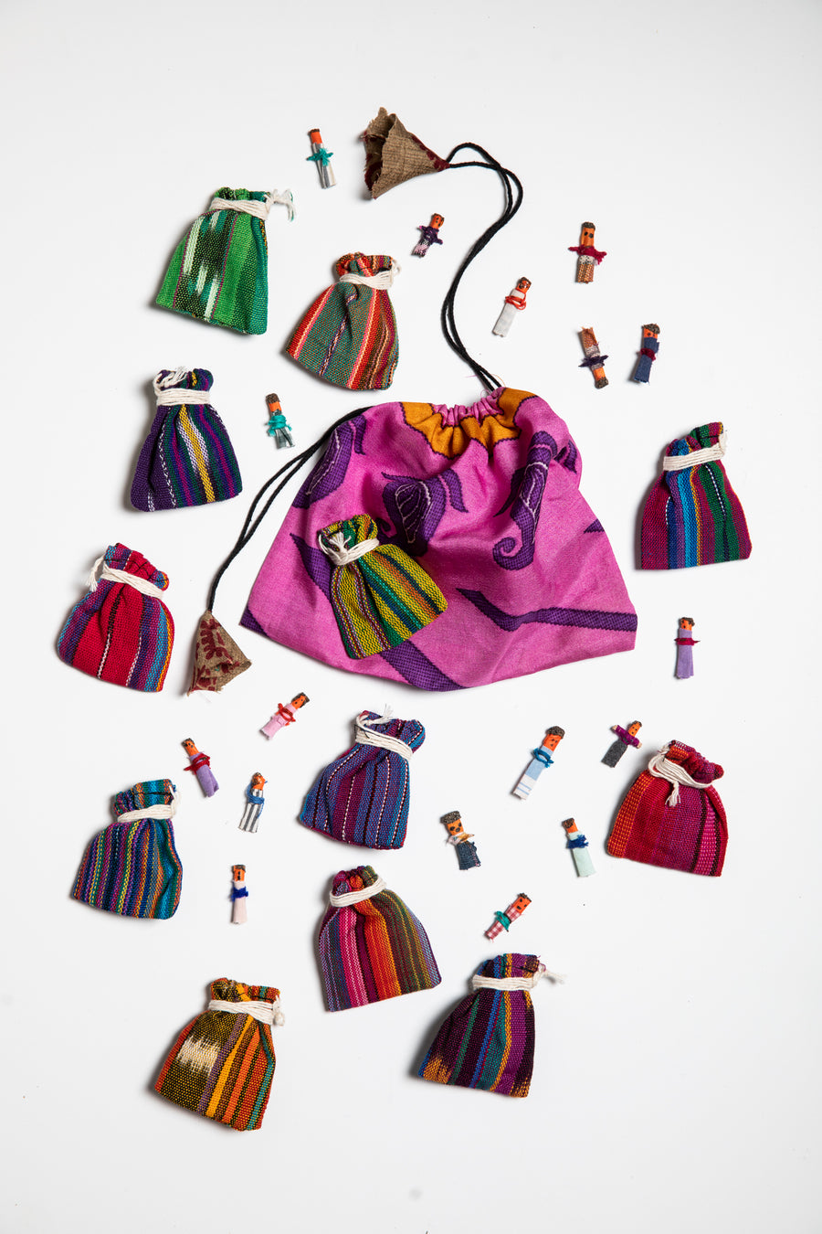 Set of Guatemalan Worry Dolls