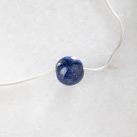 Single Gem Bead Necklace
