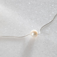 Single Gem Bead Necklace