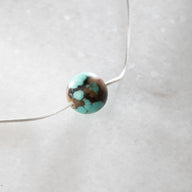 Single Gem Bead Necklace