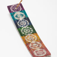 Soapstone Chakra Symbol Incense Burner