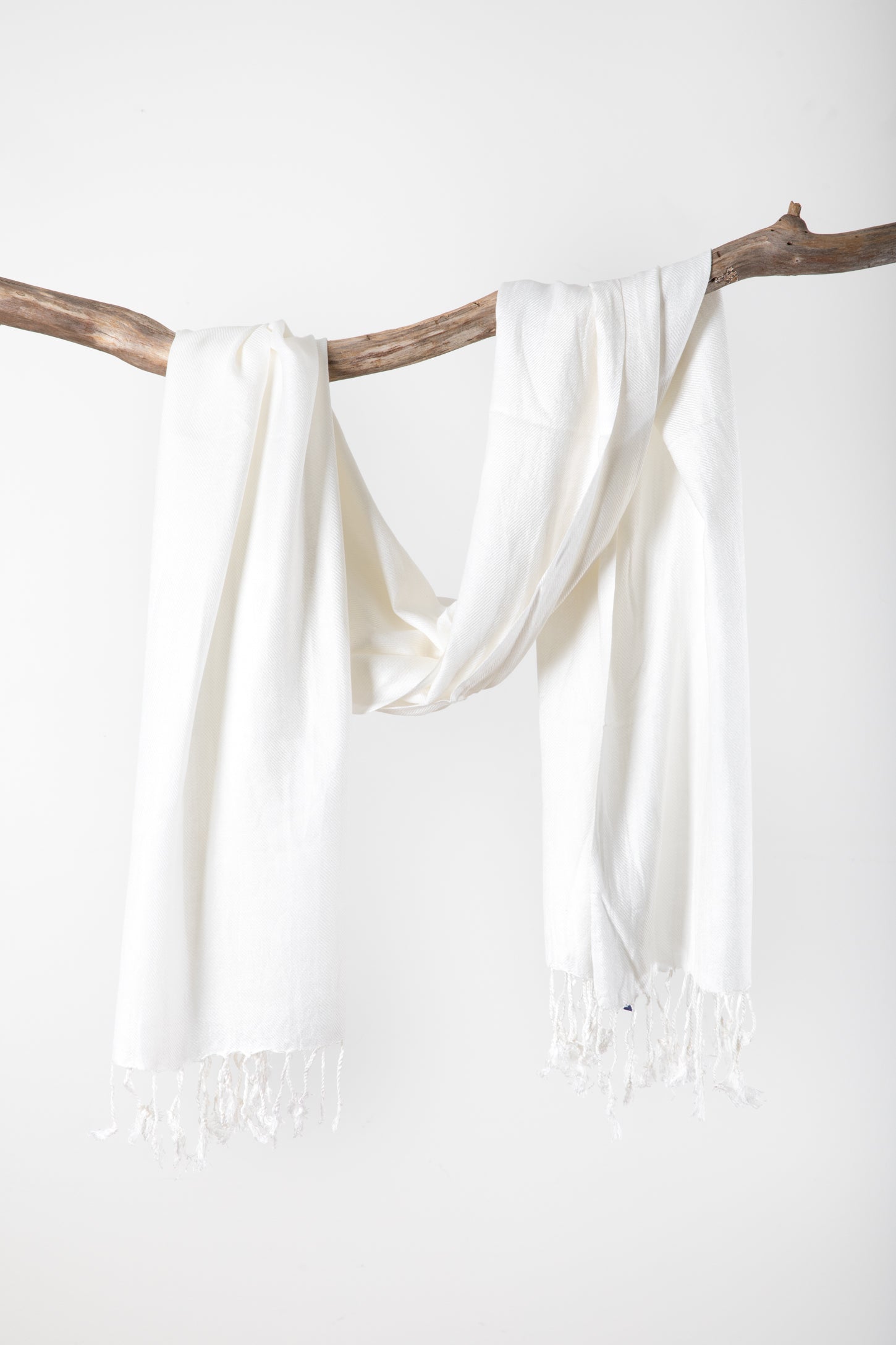 Solid Lightweight Fringe Shawl
