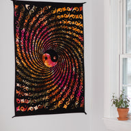 Spiral Yin Yang Wall Hanging