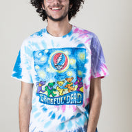 Starry Bears Tie Dye Grateful Dead T-Shirt