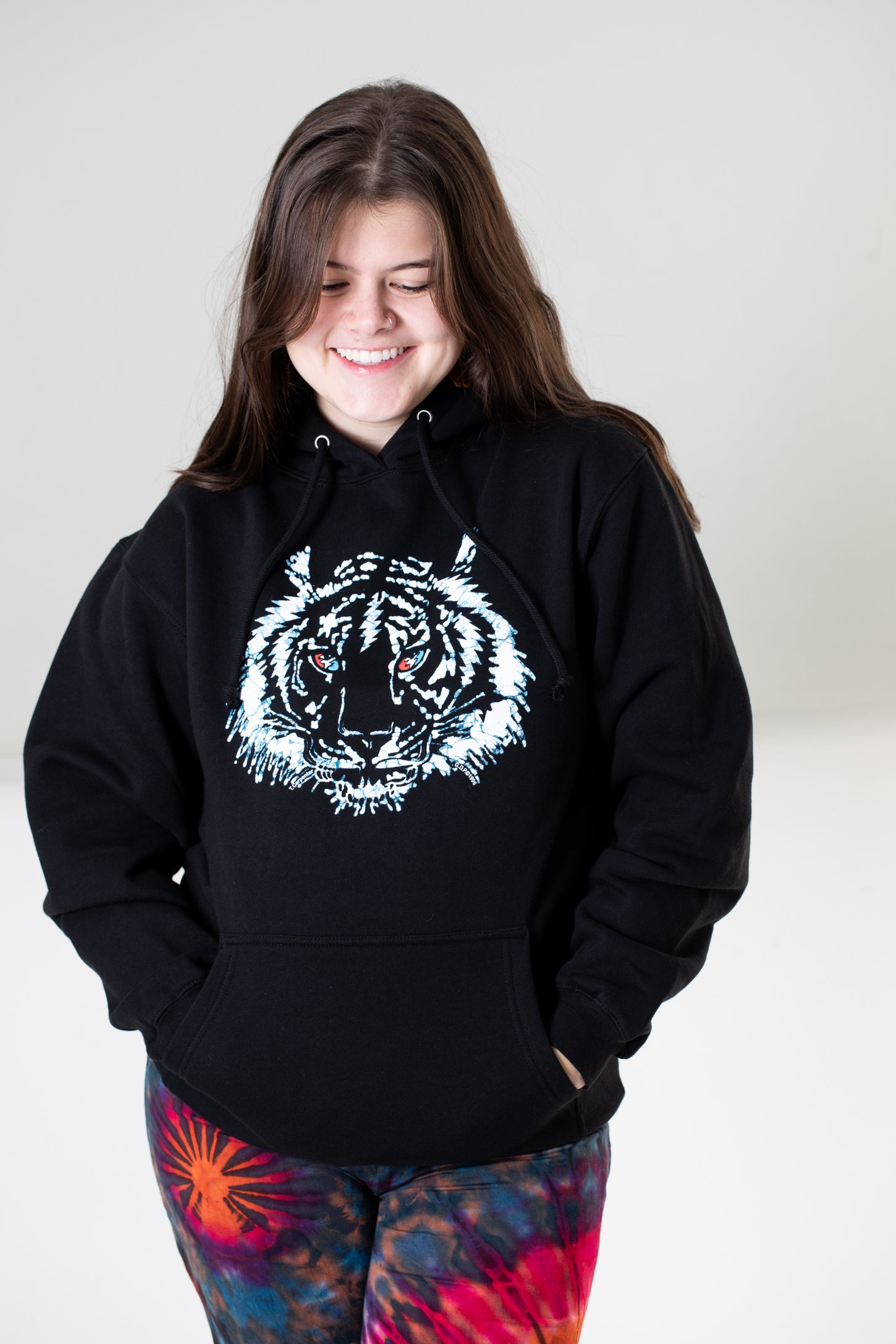 Steal Your Face Tiger Hoodie