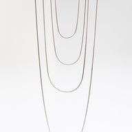 Sterling Silver Necklace Thin Chain