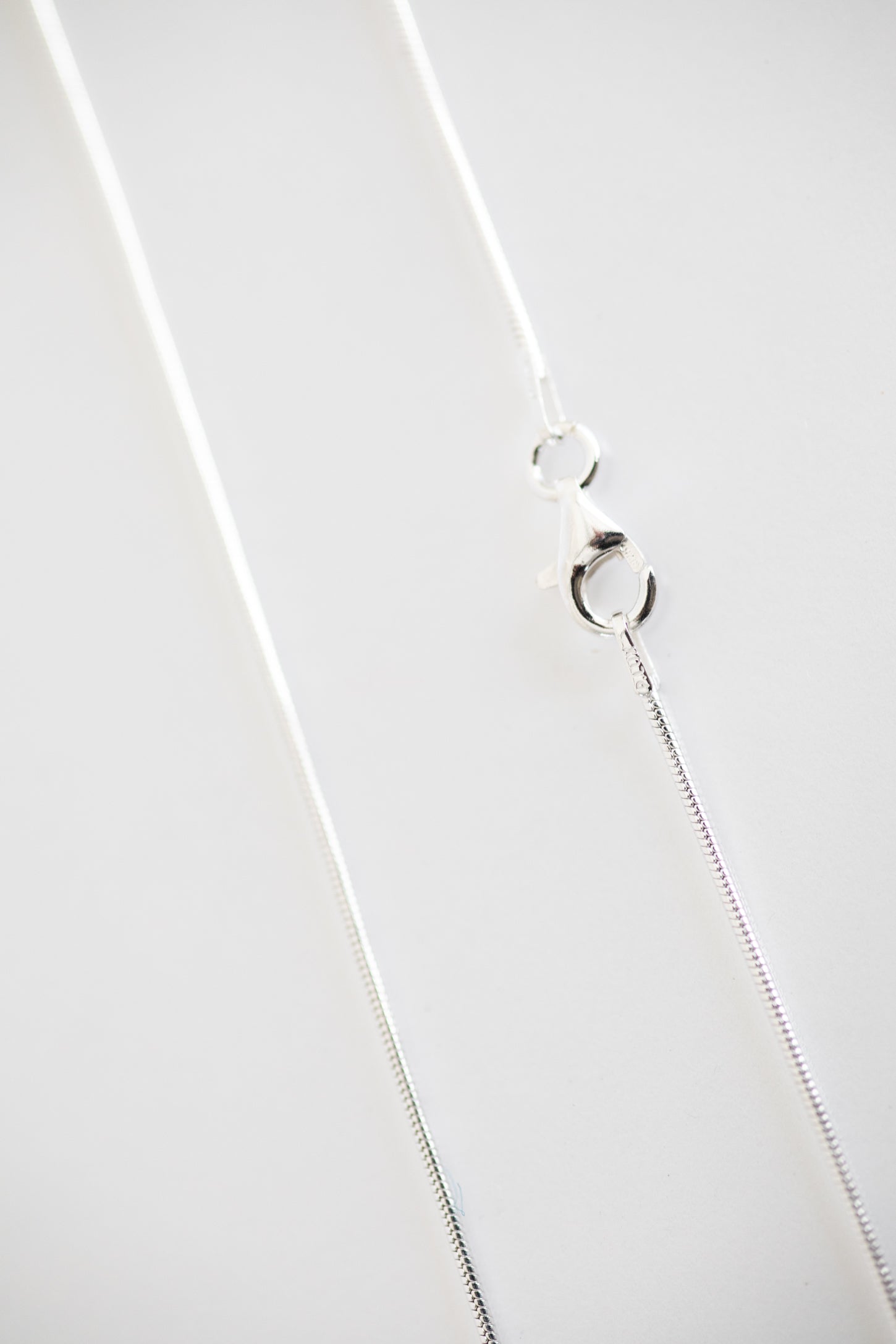 Sterling Silver Necklace Thin Chain