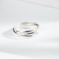 Sterling Silver Rolling Ring