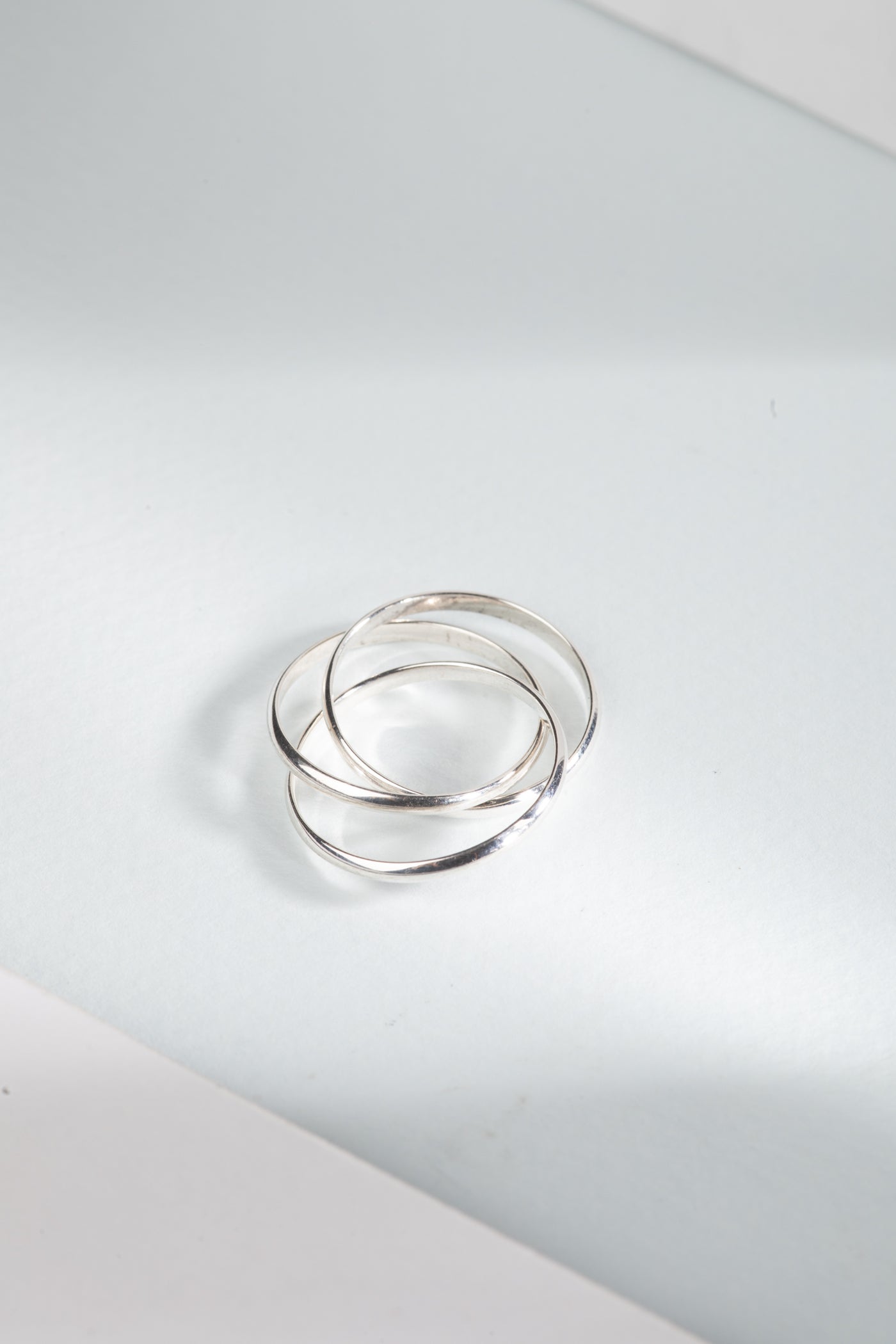 Sterling Silver Rolling Ring