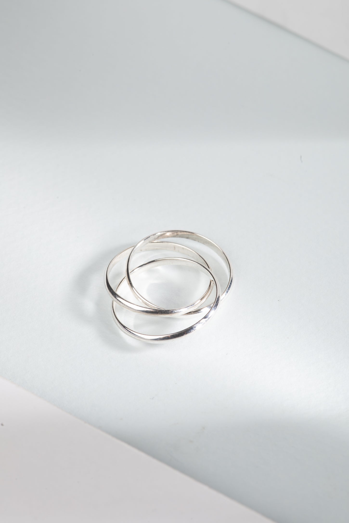 Sterling Silver Rolling Ring