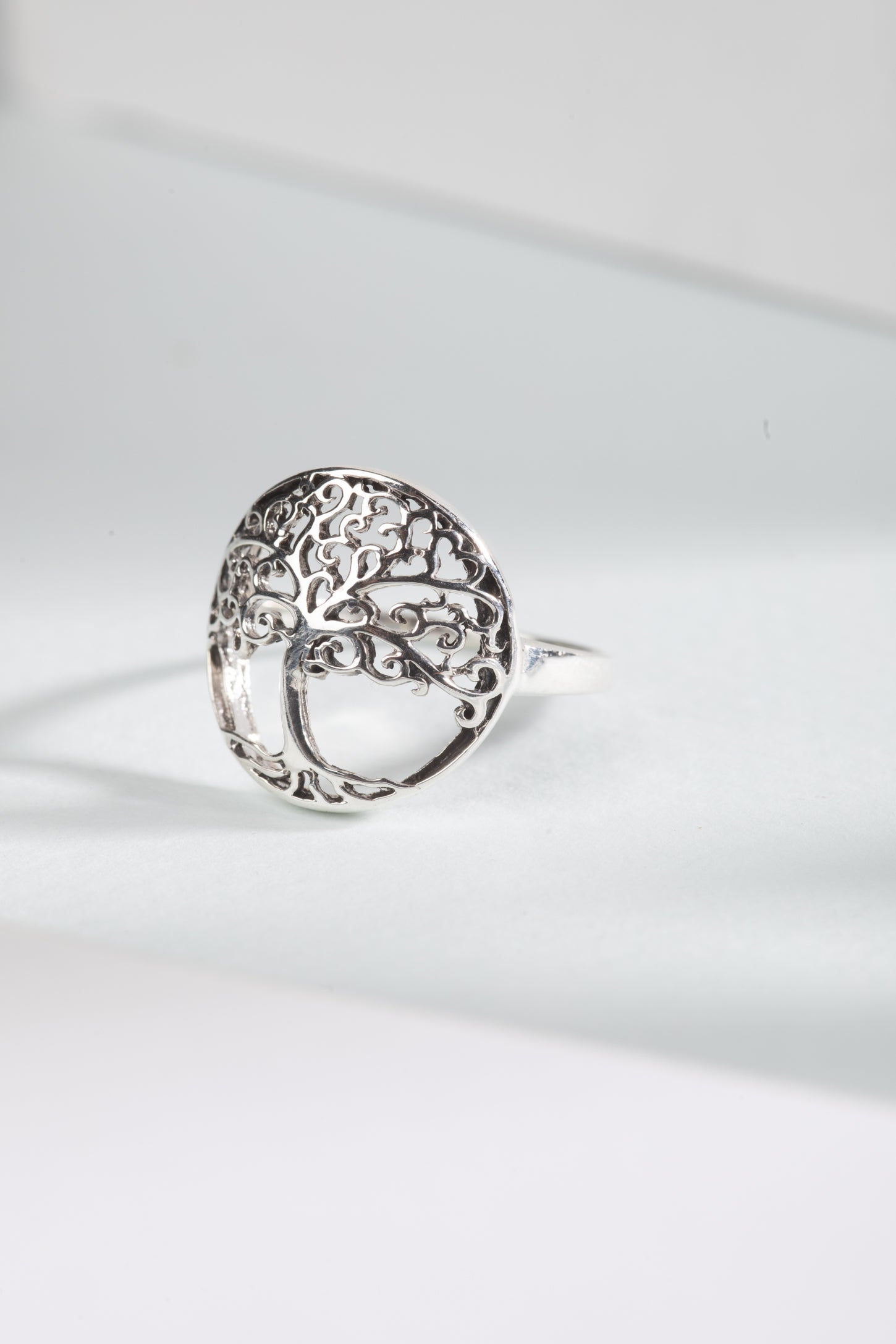 Sterling Tree Of Life Ring