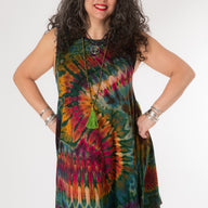 Surfside Mudmee Tie Dye Festival Dress