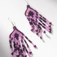 Tara Tz'utujil Beaded Dangle Earrings