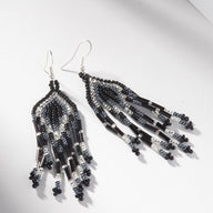 Tara Tz'utujil Beaded Dangle Earrings