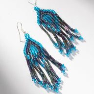 Tara Tz'utujil Beaded Dangle Earrings