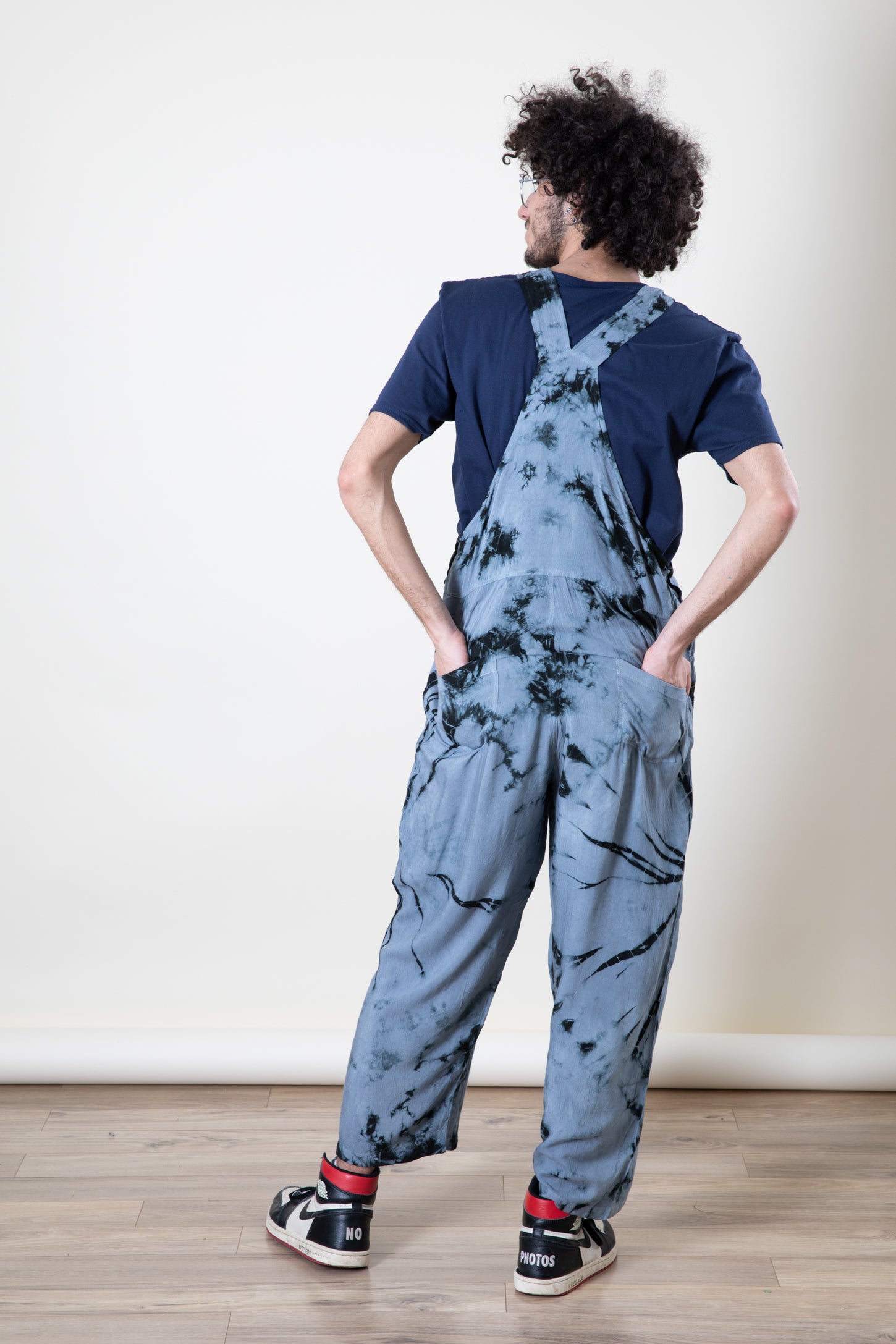 Tie dye overall best sale