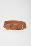 Tierra Handmade Leather Dog Collar · Mexicali Blues