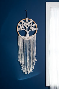 Tree of life macrame wall hanging
