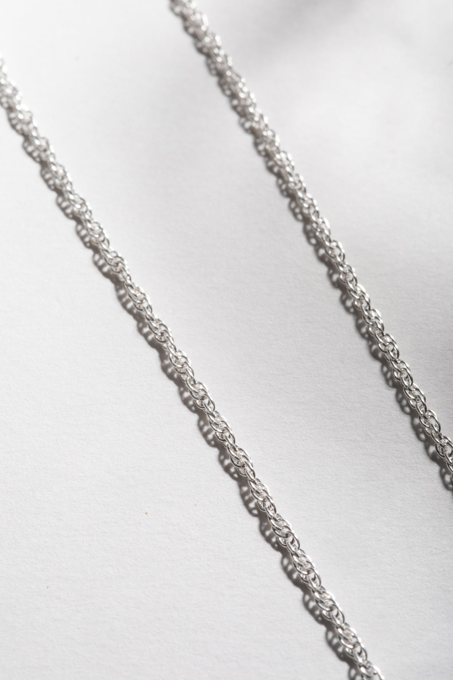 Twist Chain Sterling Silver Necklace Mexicali Blues