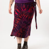 Valerie Mudmee Tie Dye Wrap Skirt