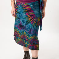 Valerie Mudmee Tie Dye Wrap Skirt