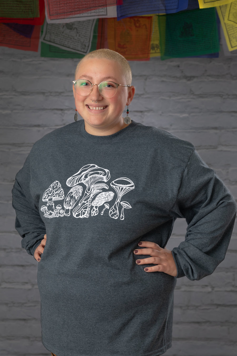Wild Mushrooms L/S T-Shirt