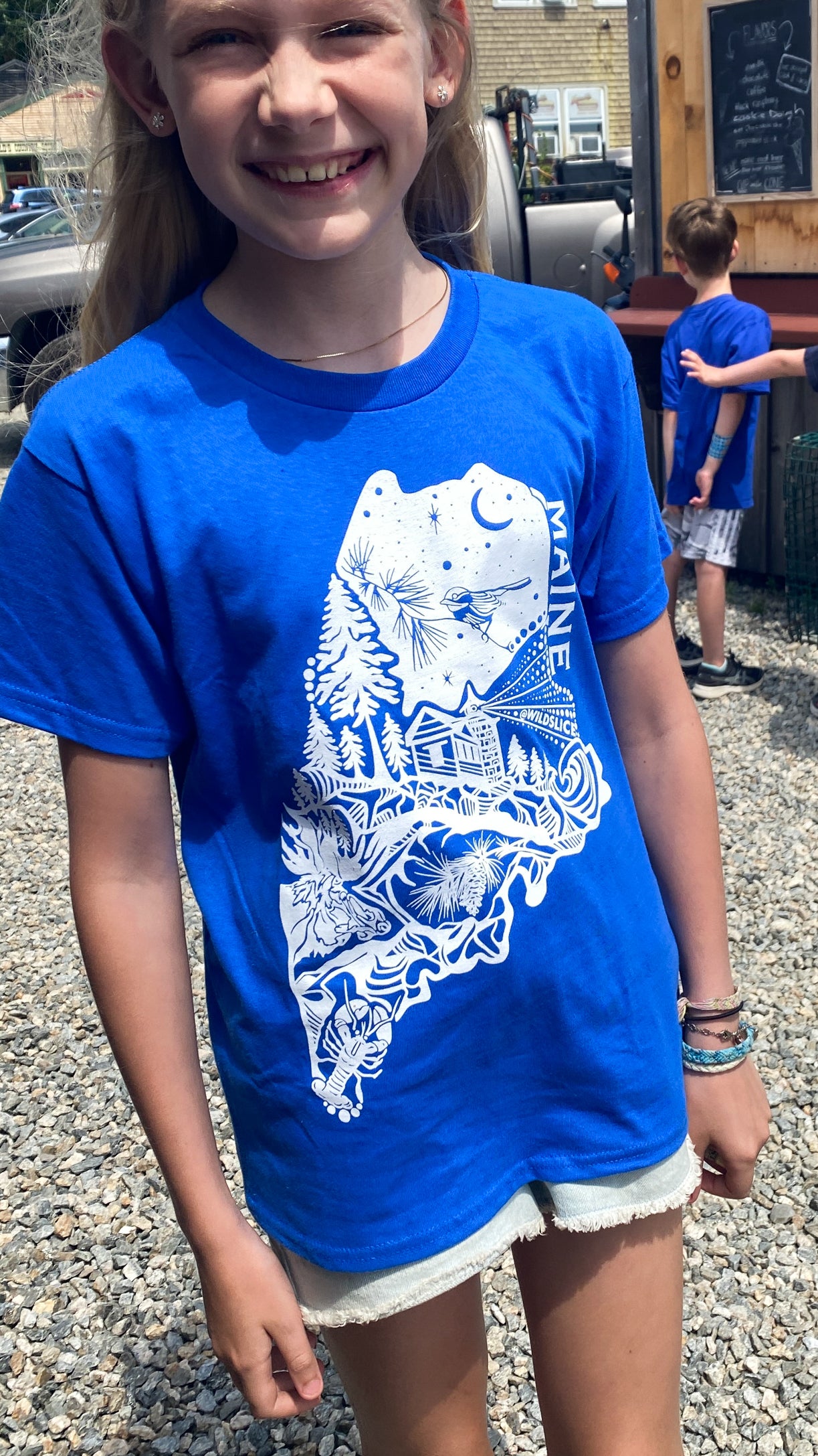 Wild State of Maine Kids' T-Shirt